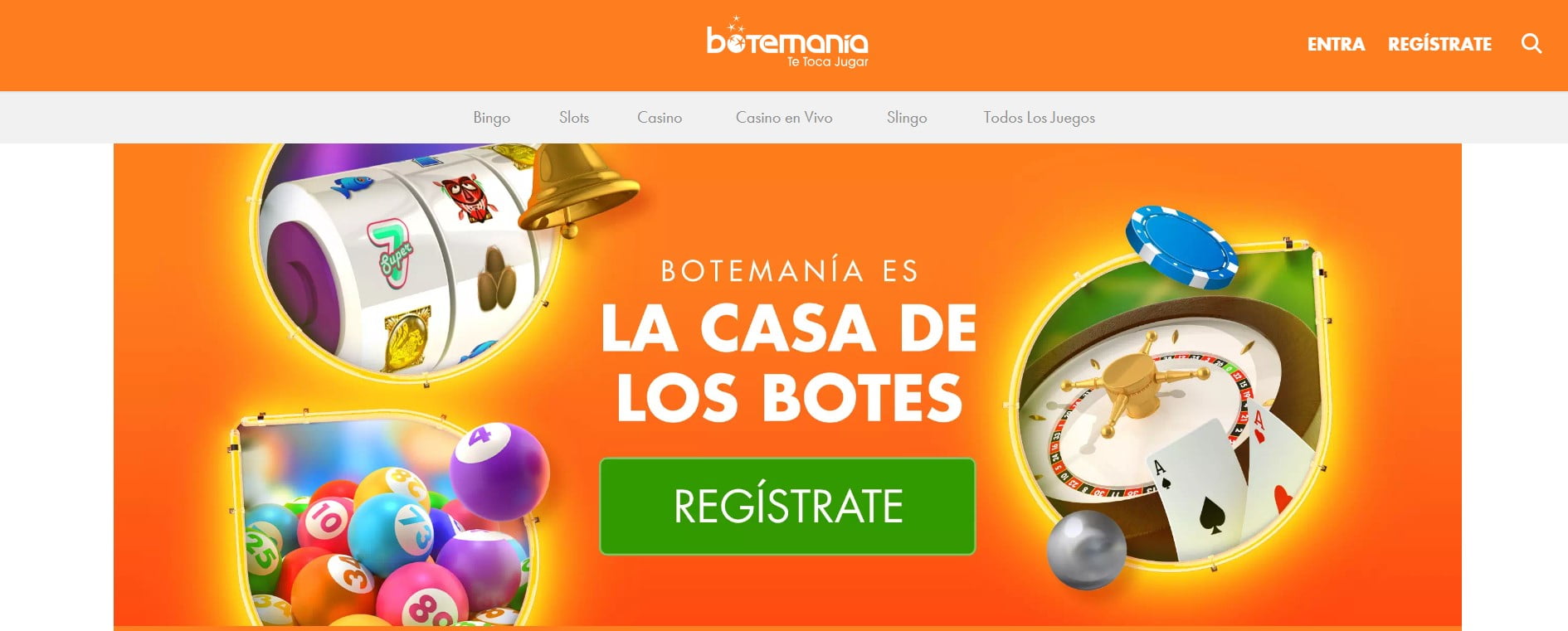 Bonos en el casino Botemania